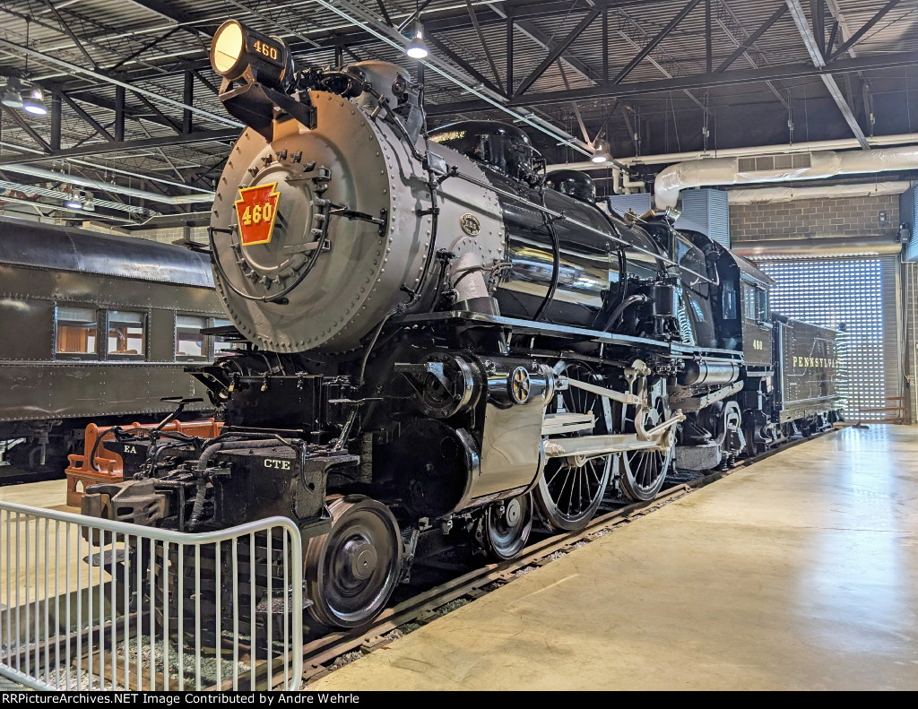 PRR 460, fireman's side